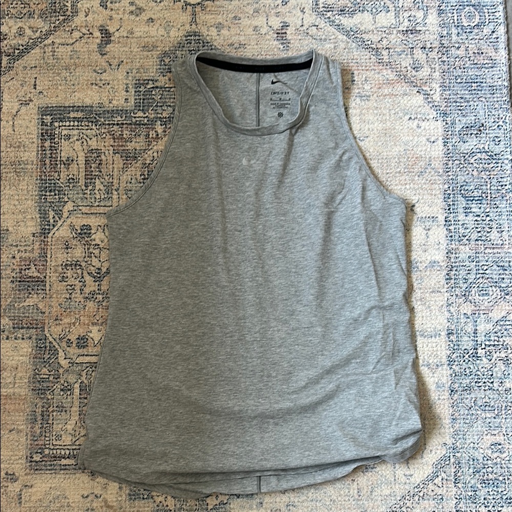 Nike Gray Sleeveless Top